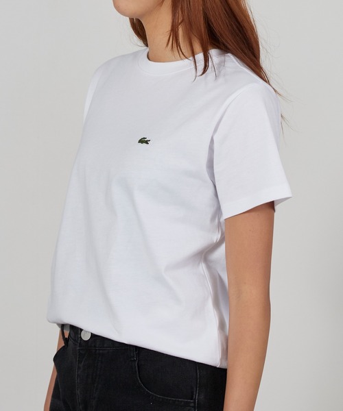 LACOSTE（ラコステ） tシャツ 半袖 WOMEN ロゴ Tシャツ ワンポイント