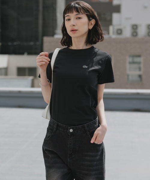 LACOSTE（ラコステ） tシャツ WOMEN ロゴ Tシャツ ワンポイント