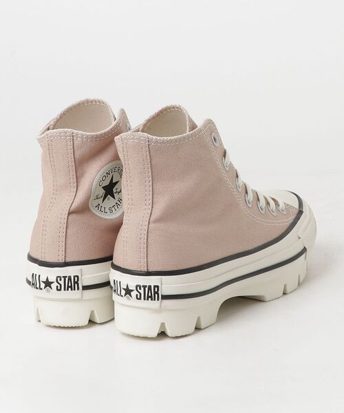 「CONVERSE ALL STAR」 ハイカットスニーカー 5.5 ベージュ メンズ_画像2