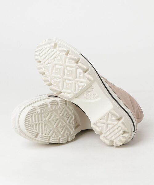 「CONVERSE ALL STAR」 ハイカットスニーカー 5.5 ベージュ メンズ_画像3