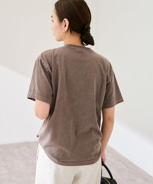 FRAMeWORK フレームワーク 別注 Tシャツ 茶 ブラウン トラ タイガー GULFCOAST SPORTSWEAR 別注CREW TEE（Tシャツ/カットソー）｜FRAMeWORK