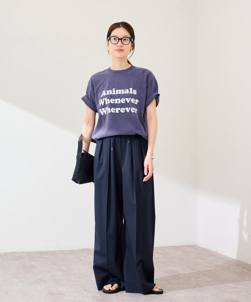 FRAMeWORK（フレームワーク） tシャツ STUDIO ANIMALS 別注WHENEVER WH