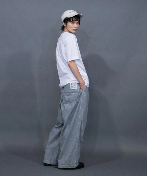 「my beautiful landlet」 デニムパンツ 1 ライトベージュ メンズ_画像5