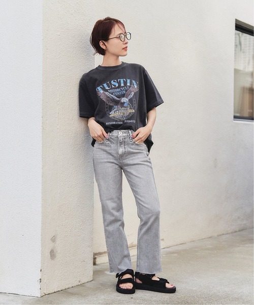 upperhights（アッパーハイツ） デニムパンツ 22 ライトグレー