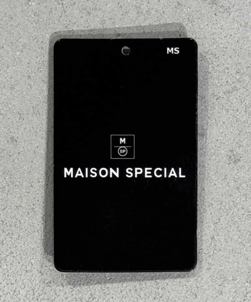 「MAISON SPECIAL」 ローカットスニーカー 26糎 黒いこと メンズ
