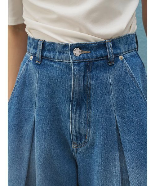 SNIDEL（スナイデル） ワイドパンツ ジーンズ デニム デニムパンツ