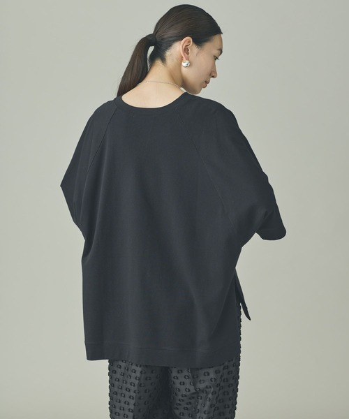 tシャツ Curensology(カレンソロジー)/ボクシーキーネックTシャツ レディースの画像