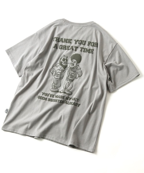 「gym master」 半袖Tシャツ LARGE グレー メンズ_画像9