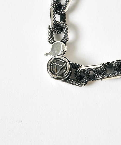 ブレスレット 「AMBUSH/アンブッシュ」SMALL TEXTURED CHAIN BRACELET メンズの画像