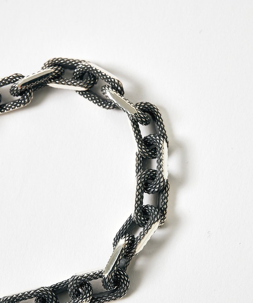 ブレスレット 「AMBUSH/アンブッシュ」SMALL TEXTURED CHAIN BRACELET メンズの画像