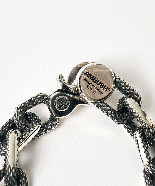 ブレスレット 「AMBUSH/アンブッシュ」SMALL TEXTURED CHAIN BRACELET メンズの画像