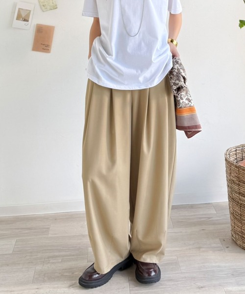 「classicalelf」 スラックス X-LARGE ベージュ レディース_画像4
