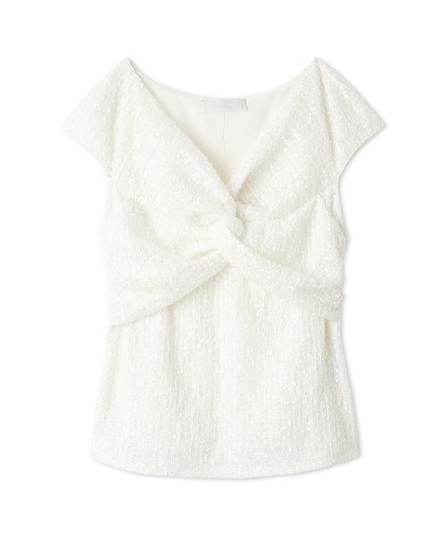 CELFORD（セルフォード） tシャツ 半袖 「洗える」ツイストオフショル