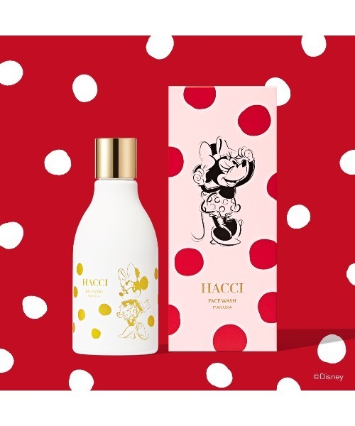 導入美容洗顔 限定 HACCI ディズニー ミニー マヌカ クリームウォッシュ HACCI（ハッチ） 洗顔 hacci 「公式」「ミニー」マヌカ クリーム