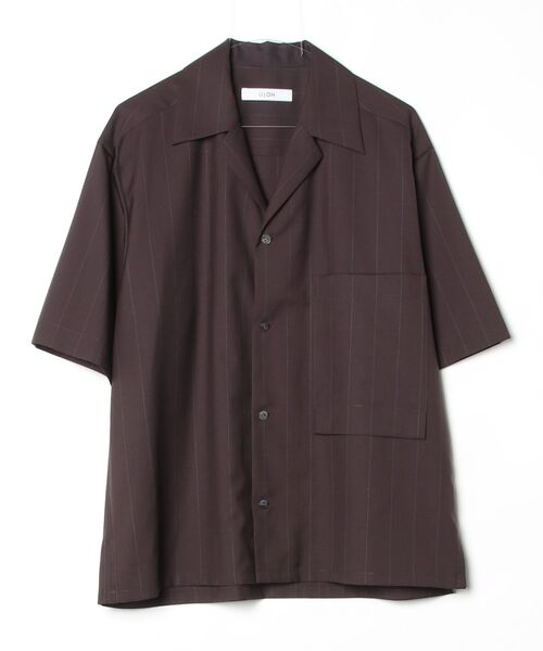 UJOH（ウジョー） シャツ 半袖 「UJOH HOMME」別注 Wide Set Open