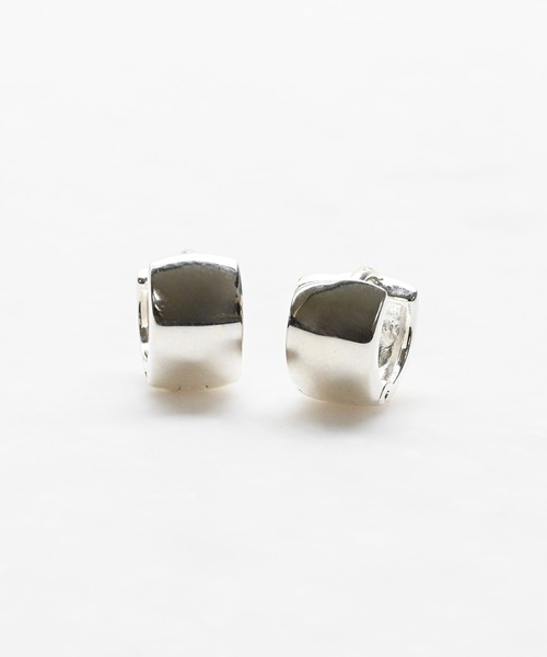 sowi ピアス SV925 ワンタッチ フープピアス mini レディース メンズ