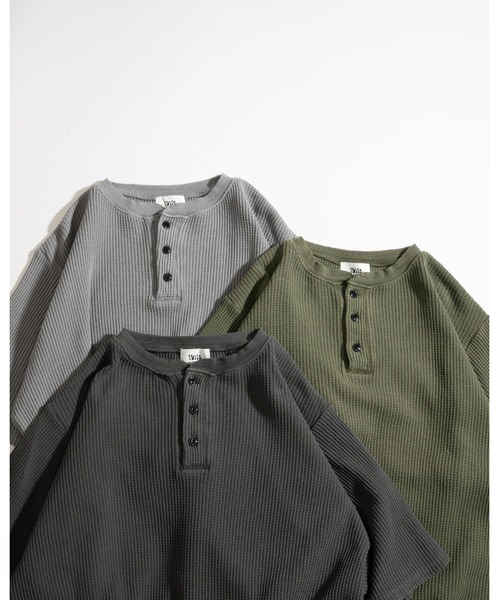 「WETTEMPT」 半袖Tシャツ MEDIUM チャコールグレー メンズ_画像6