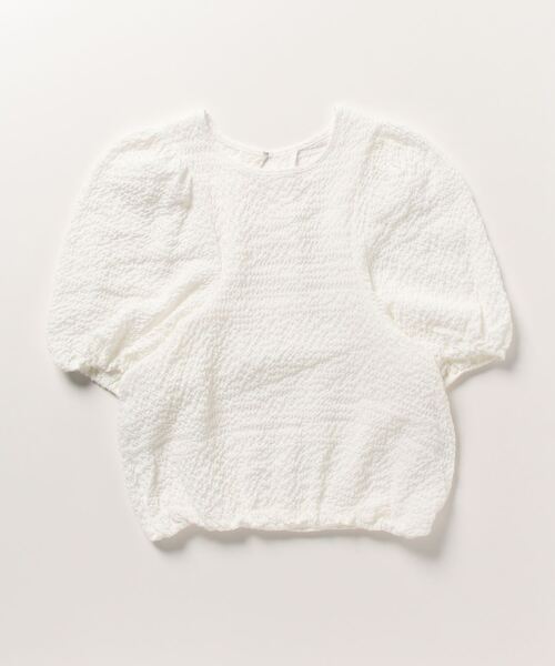 「EMMEL REFINES」 半袖カットソー - グリーン レディース_画像2
