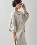 ブラウス シャツ 「セットアップ対応」リヨセル...の詳細画像3