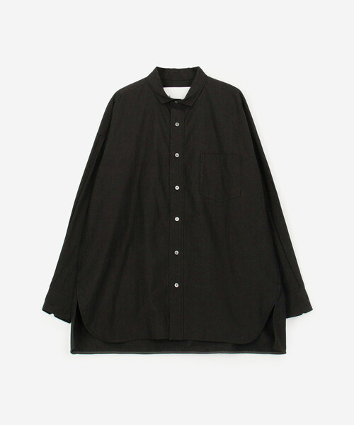 TICCA（ティッカ） ブラウス シャツ | コットンシャンブレー スタンド