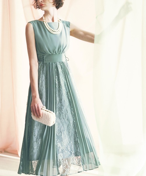 最も信頼できる ローズバッド パーティー 二次会 結婚式 ソフトレースワンピース ロングワンピース Www Indiashopps Com