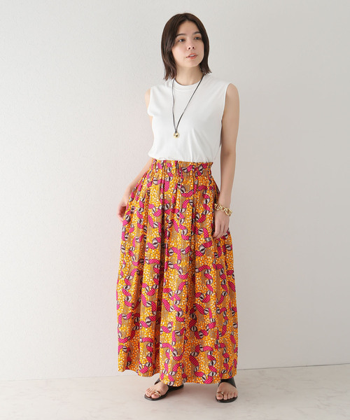 plage スカート 【ODILE JACOBS/オディール ジェイコブズ】SKIRT