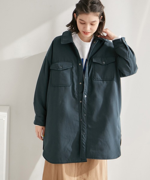 MAX&Co.アウトレット「RIPA」リバーシブル シャツジャケット MAX&Co.アウトレット「RIPA」リバーシブル シャツジャケット