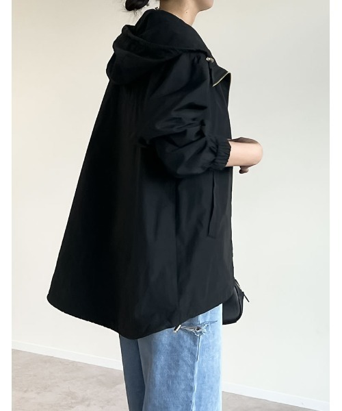 RESmildiv マウンテンパーカー Re:EDIT マウンテンパーカー ウインドブレーカー ナイロンボリューム