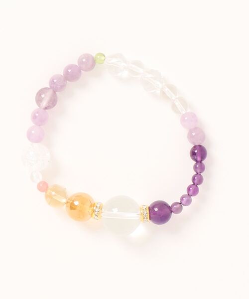 岩座 IWAKURA ブレスレット 「岩座」多幸 アメジストブレスレット