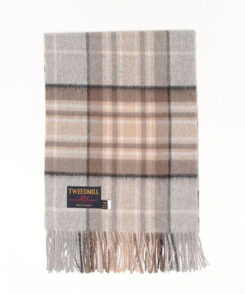 ツイードミル　チェック柄ストール 楽天市場】TWEED MILL ツイードミル マフラー Lambswool Stole