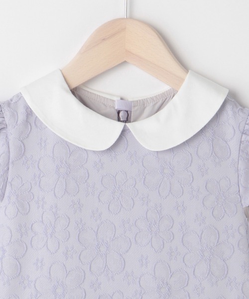 ドレス 【トドラーサイズ】フラワージャガードドレス トドラーサイズ