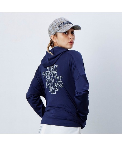 VIVA HEART GOLFビバハートゴルフウェアフルジップジャンパーM