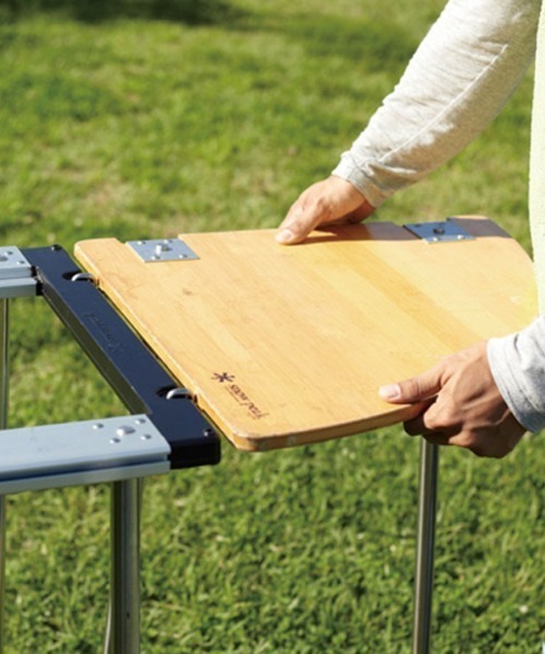 snow peak マルチファンクションテーブルコーナーR竹 : ZOZOTOWN Yahoo