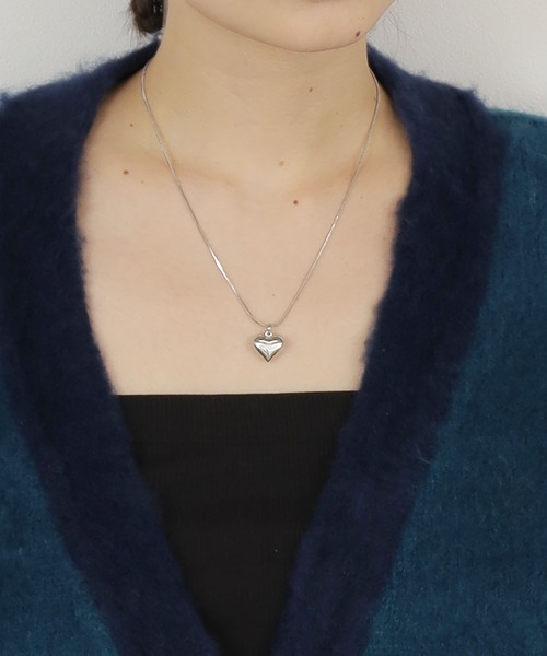 kuririn様Tiffany ピンチドハート　スネークチェーン　ネックレス kuririn様Tiffany ピンチドハート スネークチェーン ネックレス