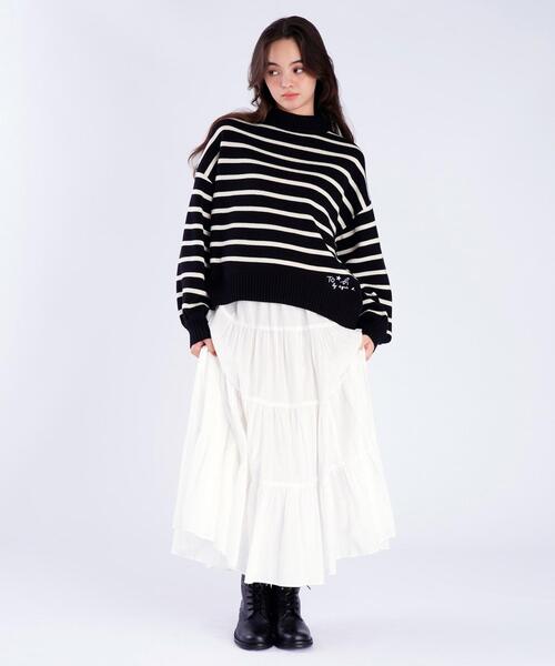 To b. by agnes ニット セーター ニューソフトニットプルオーバー