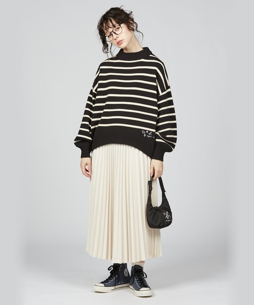 agnes b. / ニット・セーター(厚手)/--/--/BLK/無地 To b. by agnes ニット セーター ニューソフトニットプルオーバー