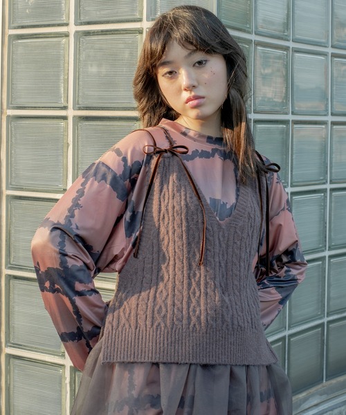 tシャツ heki ヘキ ランダムフラワーチェックTシャツ レディース THE MILES tシャツ heki ヘキ ランダムフラワーチェックTシャツ