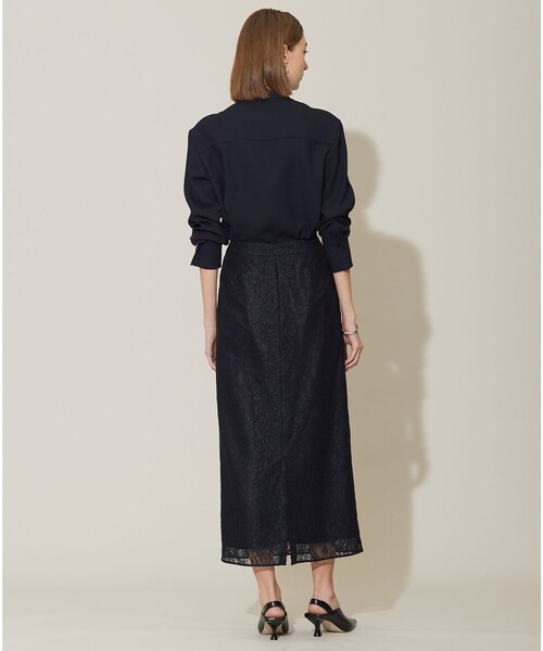 ブラウス シャツ 「接触冷感・UVケア・速乾・洗える」 FluidBackSatin シャツブラウス レディース 接触冷感・UVケア・速乾・洗える】 FluidBackSatin シャツ