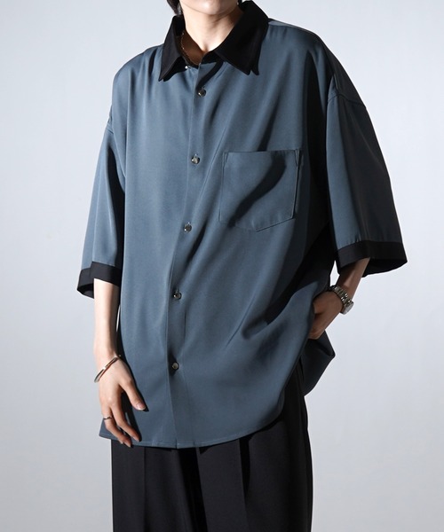 Confirm（コンファーム） シャツ 25SS ドレープとろみ クレリック