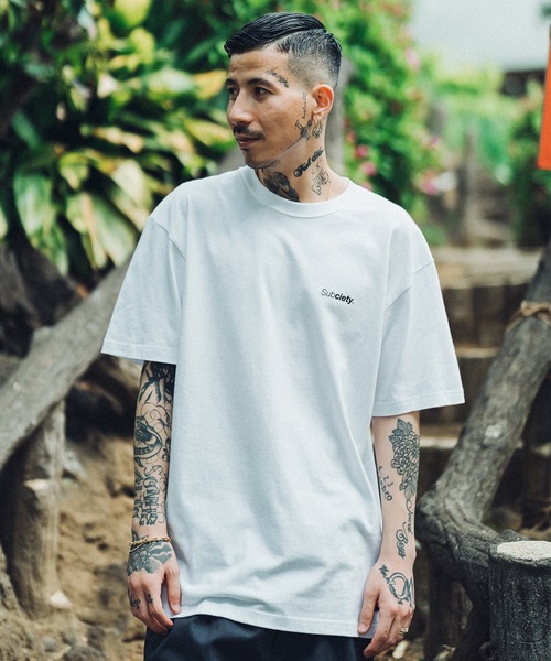 Subciety（サブサエティ） tシャツ CROUD DRAGON TEE メンズ