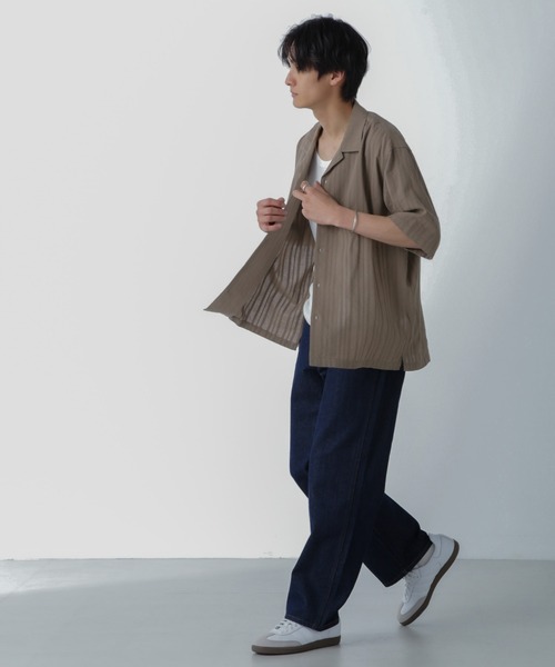 zelal motomachi＊羊革 ノーカラーレザージャケット Zelal 元町