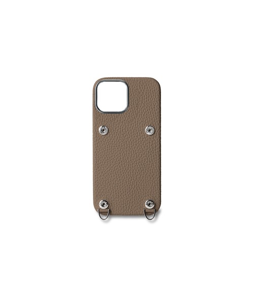 BONAVENTURA スマホケース (iPhone 15) スナップボタン付き