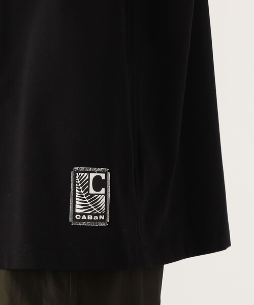 し*ち様 CABaN Tシャツ 黒 フラワープリント し*ち様 CABaN Tシャツ 黒 フラワープリント し*ち様 CABaN T