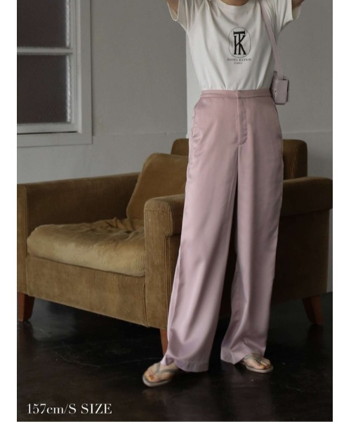 Katrin TOKYO パンツ satin easy pants レディース : ZOZOTOWN
