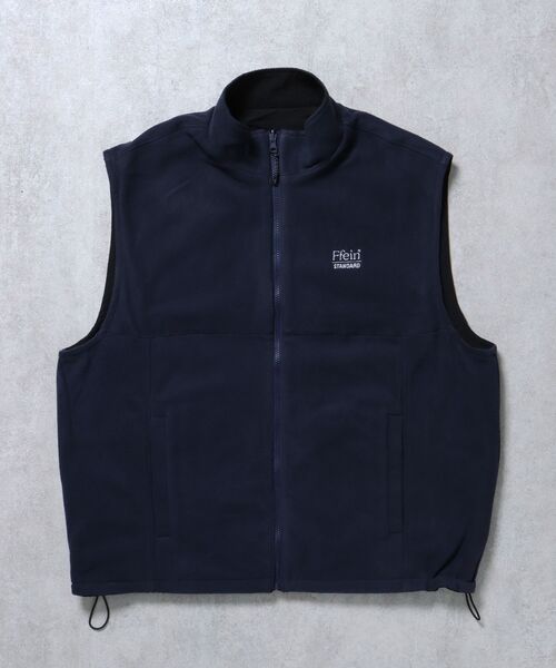 ffein ベスト ジレ 「FFEIN(フェイン)」リバーシブルナイロンベスト