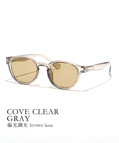 Jugaad14 サングラス 「Jugaad14」COVE CLEAR grey レディース メンズ