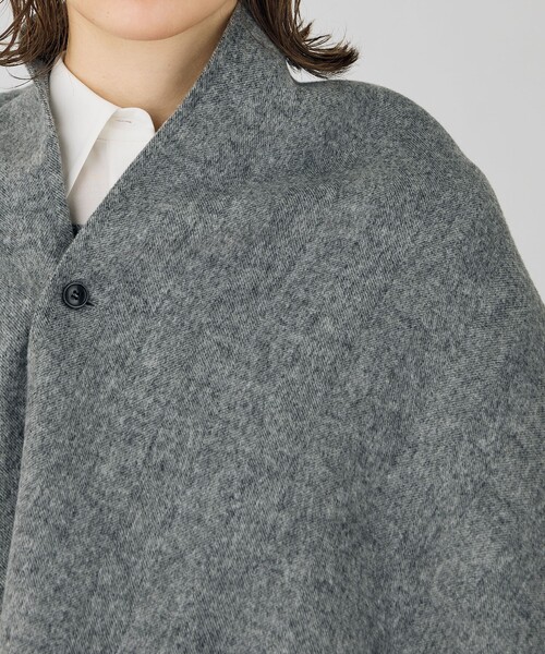 DES PRES（デプレ） ベスト ジレ ライトダブルフェイスシャギー