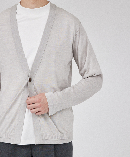 DESIGNWORKS（デザインワークス） カーディガン 「Super 120S