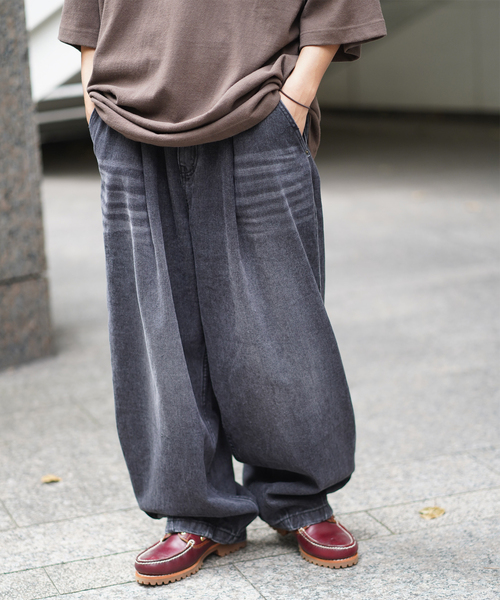 ANGLAN Stud Nonfade Denim Half Pants 公式通販