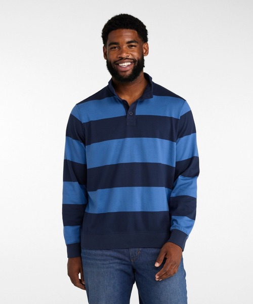 L.L.Bean（エルエルビーン） ビンテージ・ソフト・ラグビー、モック